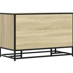 vidaXL Bancos-Zapatero madera de ingeniería 80x40x53,5 cm