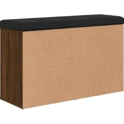vidaXL Zapatero madera de ingeniería marrón roble 82x32x50 cm Marrón roble Best