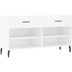 vidaXL Productos Del Hogar-Zapatero madera de ingeniería 102x35x55 cm