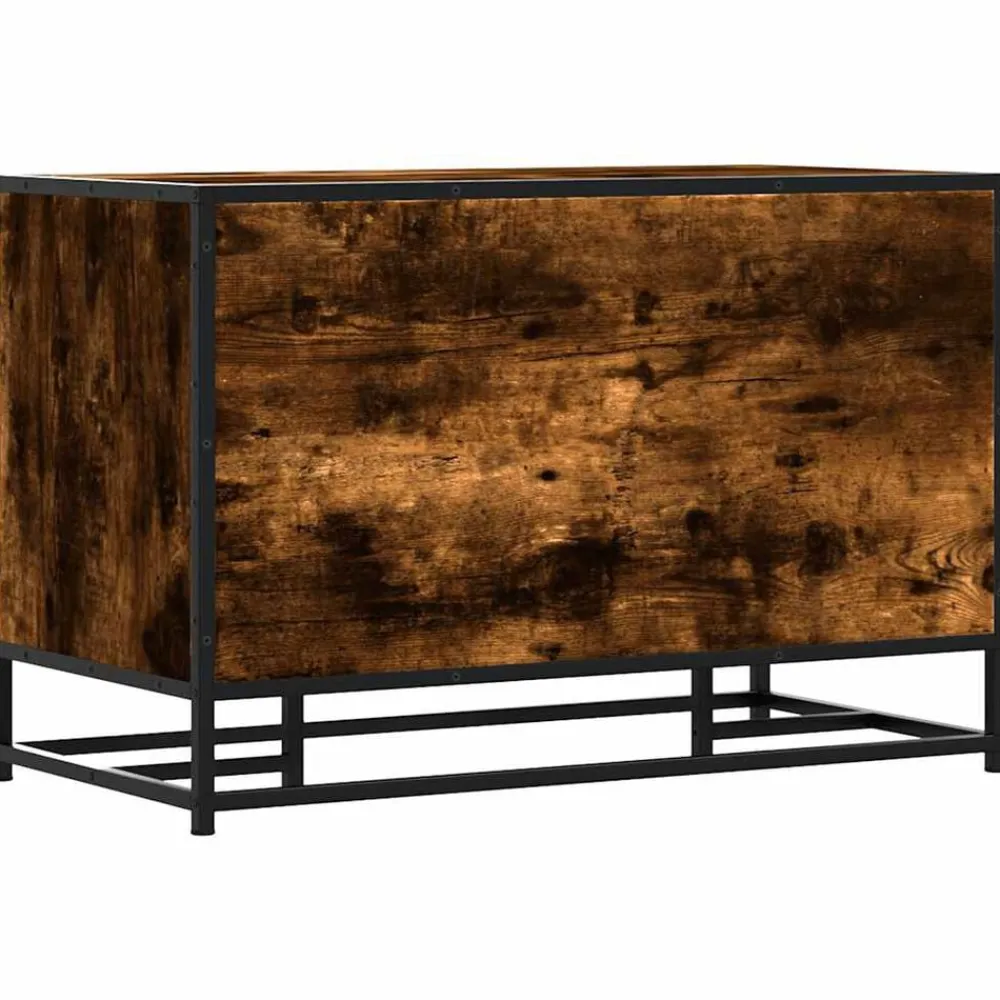vidaXL Bancos-Zapatero madera de ingeniería 80x40x53,5 cm