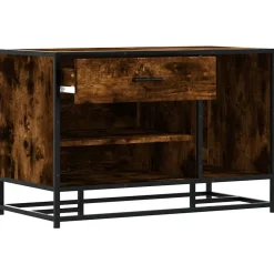 vidaXL Bancos-Zapatero madera de ingeniería 80x40x53,5 cm