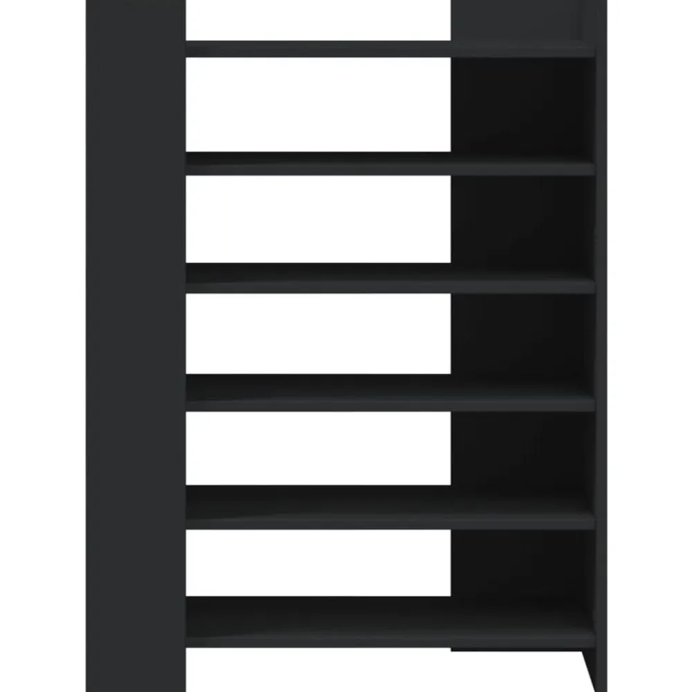 vidaXL Productos Del Hogar-Zapatero madera de ingeniería 74,5x37,5x100 cm