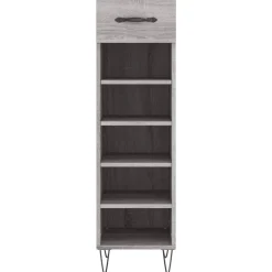 vidaXL Productos Del Hogar-Zapatero madera de ingeniería 30x35x105 cm