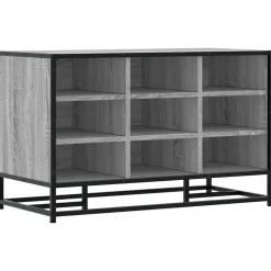 vidaXL Bancos-Zapatero madera de ingeniería 84x40x53,5 cm