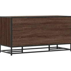 vidaXL Zapatero madera de ingeniería roble marrón 100x40x53,5 cm Marrón roble Clearance