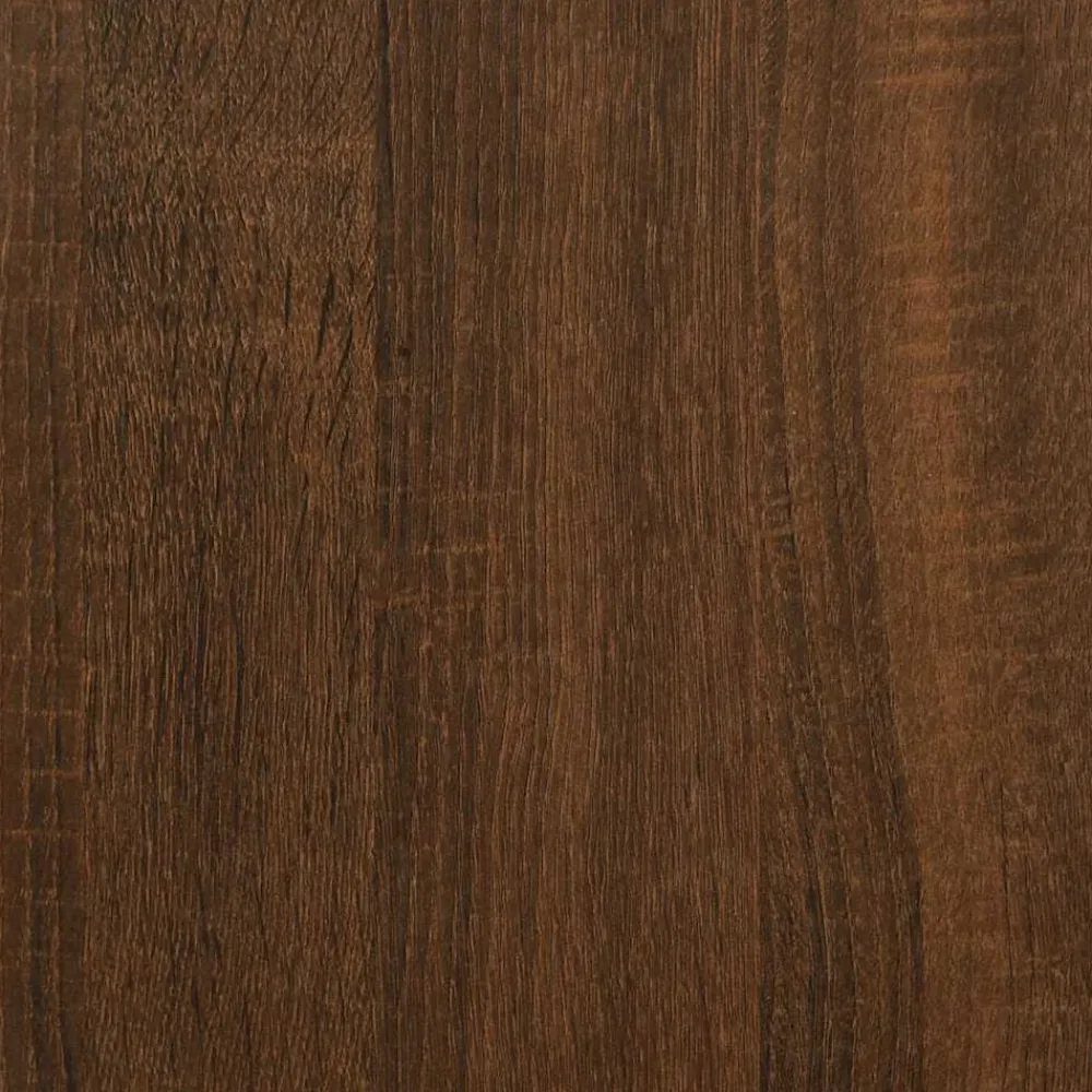 vidaXL Zapatero madera de ingeniería marrón roble 42x42x45 cm Marrón roble Discount