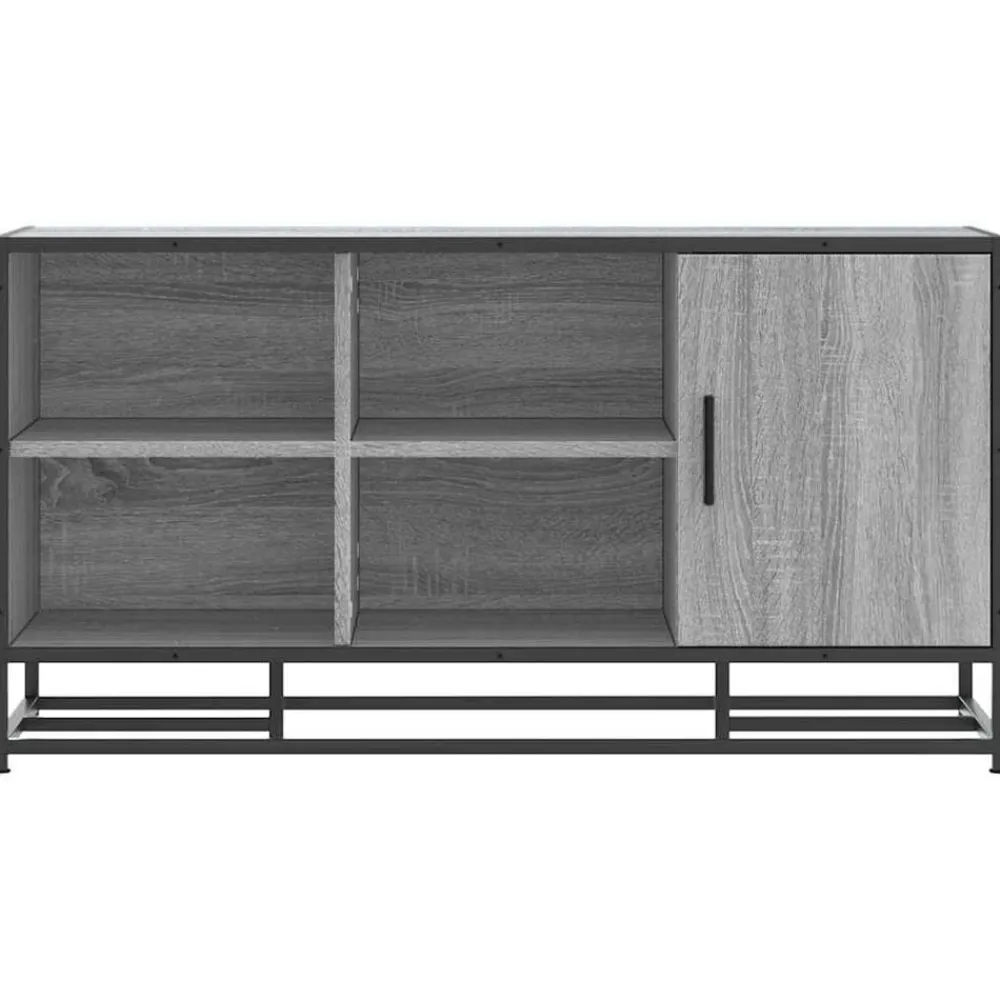 vidaXL Bancos-Zapatero madera de ingeniería 100x40x53,5 cm