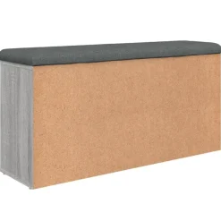 vidaXL Bancos-Zapatero madera de ingeniería 102x32x50 cm