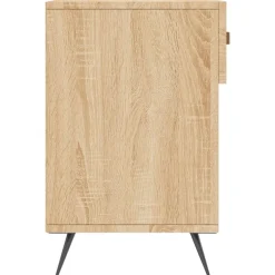 vidaXL Zapatero madera de ingeniería 102x35x55 cm Roble Sonoma Best