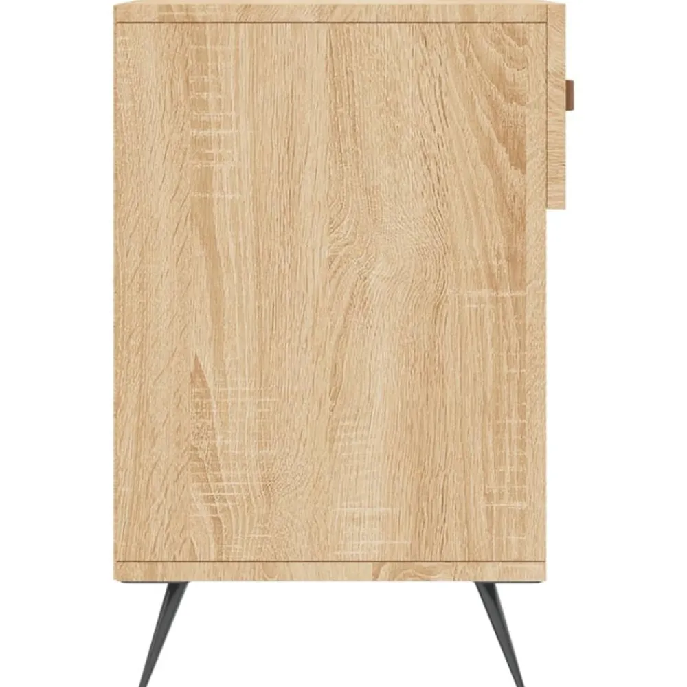 vidaXL Zapatero madera de ingeniería 102x35x55 cm Roble Sonoma Best