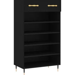 vidaXL Productos Del Hogar-Zapatero madera de ingeniería 60x35x105 cm