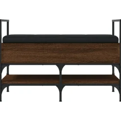 vidaXL Zapatero madera de ingeniería marrón roble 85,5x42x57,5cm Marr&oacute;n roble Best