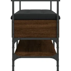 vidaXL Zapatero madera de ingeniería marrón roble 85,5x42x57,5cm Marr&oacute;n roble Best