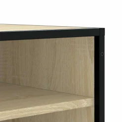 vidaXL Bancos-Zapatero madera de ingeniería 84x40x53,5 cm