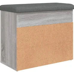 vidaXL Bancos-Zapatero madera de ingeniería 62x32x50 cm