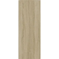 vidaXL Zapatero madera ingeniería 74,5x37,5x100 cm Roble Sonoma Clearance