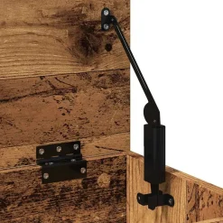 vidaXL Productos Del Hogar-Zapatero madera ingeniería madera envejecida 60x30x45 cm