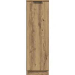 vidaXL Zapatero madera ingeniería 29,5x35x100,5cm Roble artisan