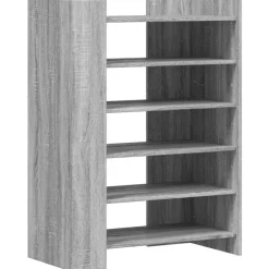 vidaXL Productos Del Hogar-Zapatero madera ingeniería 74,5x37,5x100 cm