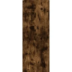 vidaXL Zapatero madera ingeniería roble ahumado 52x37,5x100 cm