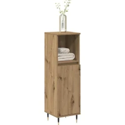 vidaXL Productos Del Hogar|Armarios Y Almacenamiento-Zapatero madera ingeniería roble artisian 59x35x100,5 cm