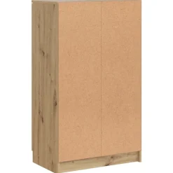 vidaXL Productos Del Hogar|Armarios Y Almacenamiento-Zapatero madera ingeniería roble artisian 59x35x100,5 cm