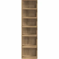 vidaXL Productos Del Hogar-Zapatero madera ingeniería 28x27x102 cm