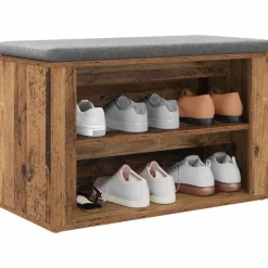 vidaXL Productos Del Hogar-Zapatero 75 x 35 x 45 cm Madera contrachapada