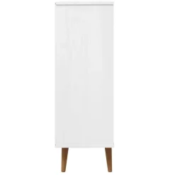 vidaXL Productos Del Hogar-Zapatero MOLDE madera maciza de pino 59,5x35x103 cm