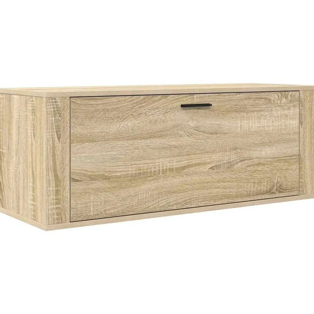 vidaXL Productos Del Hogar-Zapatero pared contrachapada 100x35x38 cm