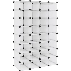 vidaXL Productos Del Hogar-Zapatero PP 93x36,5x140 cm