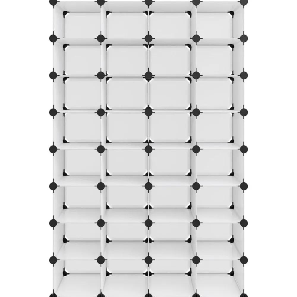 vidaXL Productos Del Hogar-Zapatero PP 93x36,5x140 cm