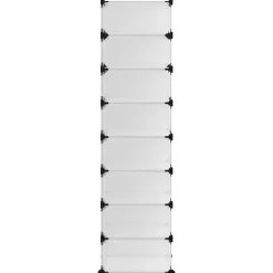 vidaXL Productos Del Hogar-Zapatero PP 93x36,5x140 cm