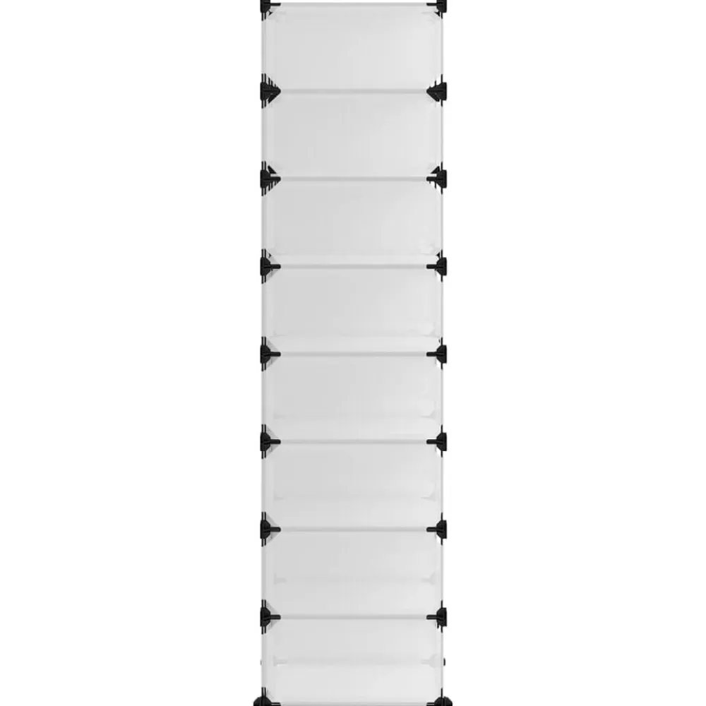 vidaXL Productos Del Hogar-Zapatero PP 93x36,5x140 cm