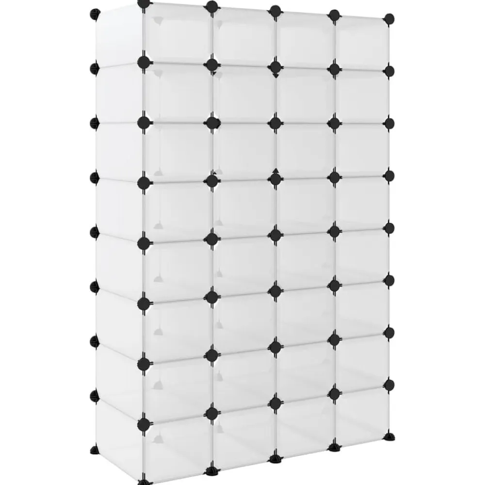 vidaXL Productos Del Hogar-Zapatero PP 93x36,5x140 cm