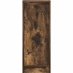 vidaXL Zapatero 29,5x34x76 cm Madera de ingeniería Roble ahumado Online