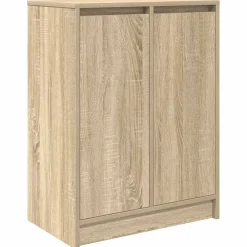 vidaXL Productos Del Hogar-Zapatero 57x34x76 cm Madera de ingeniería
