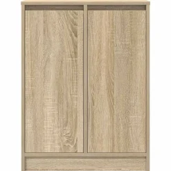 vidaXL Productos Del Hogar-Zapatero 57x34x76 cm Madera de ingeniería