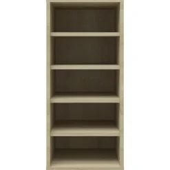 vidaXL Zapateros 2 uds contrachapado 31,5x35x70cm Roble Sonoma Best